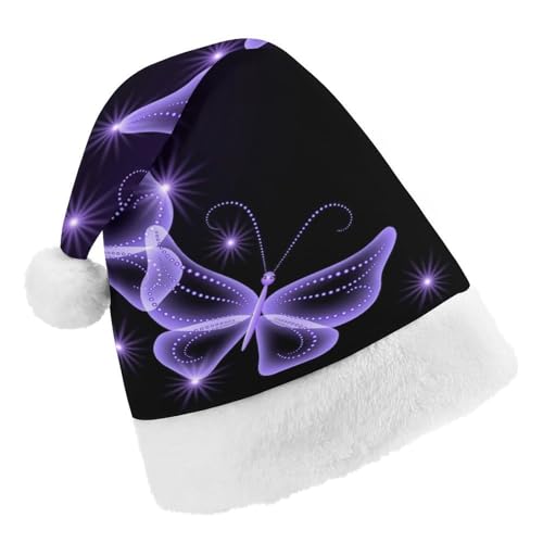 Cmagnifico Weihnachtsmütze, violetter Schmetterlingshut für verschiedene Feiertagspartys Cmagnifico Weihnachtsmütze, violetter Schmetterlingshut für verschiedene Feiertagspartys von Cmagnifico