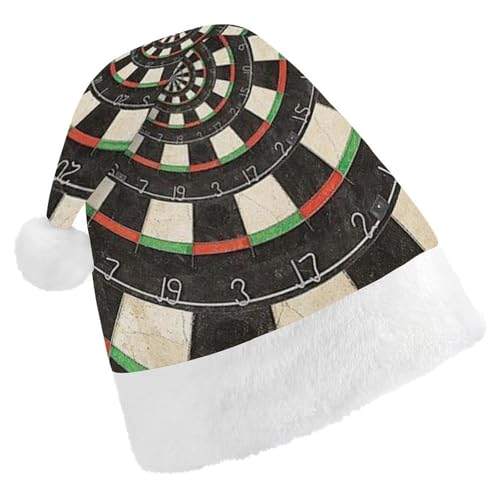 Cmagnifico Weihnachtsmütze für Erwachsene, Dart-Zielhut für verschiedene Feiertagspartys von Cmagnifico