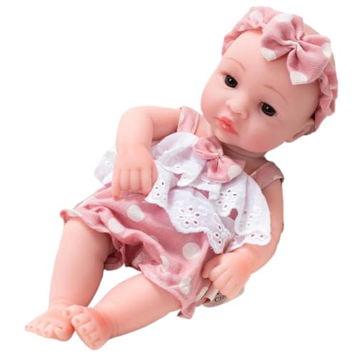 Cndiyald Babypuppe 11, 8 Zoll realistisch niedlich poable Neugeborene Babypuppen weiche Vinyl -Waschmaschinen für Weihnachten, Spielzeug für 1 Jahre altes Mädchen Cndiyald Babypuppe 11, 8 Zoll realistisch niedlich poable Neugeborene Babypuppen weiche Vinyl -Waschmaschinen für Weihnachten, Spielzeug für 1 Jahre altes Mädchen von Cndiyald