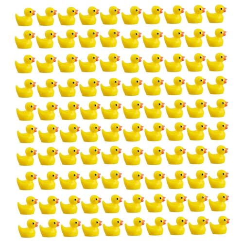 Cndiyald Mini Enten, 100pcs leuchtende Mini -Plastikenten, gelbe Miniatur, leuchtende kleine Masse, Figuren für Puppenhäuser Cndiyald Mini Enten, 100pcs leuchtende Mini -Plastikenten, gelbe Miniatur, leuchtende kleine Masse, Figuren für Puppenhäuser von Cndiyald