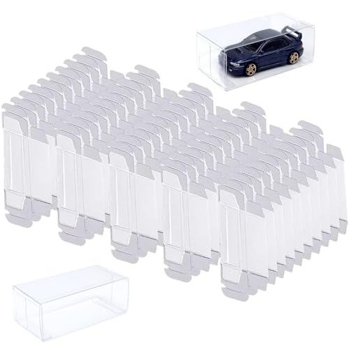 Cndiyald Modellauto-Sendungsfall 100 PCs Transparente Acryl-Display-Hülle PVC Impact-resistente Modellanzeigefälle für Sammlerstücke, Modellautoanzeige Cndiyald Modellauto-Sendungsfall 100 PCs Transparente Acryl-Display-Hülle PVC Impact-resistente Modellanzeigefälle für Sammlerstücke, Modellautoanzeige von Cndiyald