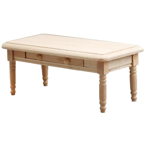 Cndiyald Puppenhausmöbel, Miniatur-Couchtisch, Kleiner Couchtisch, Puppenhaus-Esstisch, Puppenhaus-Zubehör Cndiyald Puppenhausmöbel, Miniatur-Couchtisch, Kleiner Couchtisch, Puppenhaus-Esstisch, Puppenhaus-Zubehör von Cndiyald