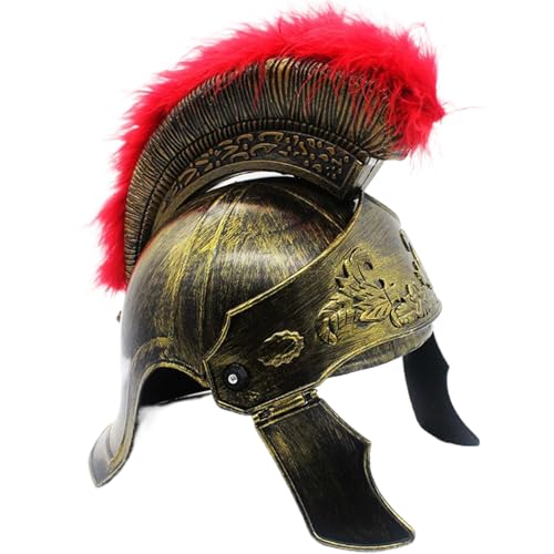 Cndiyald Roman Spartan Helm Halloween Vintage Rosty Golden mittelalterlicher Ritterhelm für Erwachsene, Alter griechischer Helm, Ritterhelm Cndiyald Roman Spartan Helm Halloween Vintage Rosty Golden mittelalterlicher Ritterhelm für Erwachsene, Alter griechischer Helm, Ritterhelm von Cndiyald
