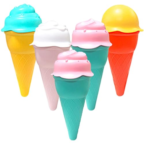 Cndiyald Strandspielzeug, 10pcs/Set zufälliger Farbe Sand Strandspielzeug, süßer Kunststoff -EIS Sand, lustige Eisformen für Kinder Cndiyald Strandspielzeug, 10pcs/Set zufälliger Farbe Sand Strandspielzeug, süßer Kunststoff -EIS Sand, lustige Eisformen für Kinder von Cndiyald