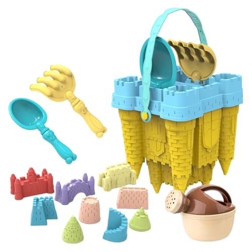 Cndiyald Strandspielzeug, 14 Prozent/Set Sandspielzeug für Kinder, Plastikstrand mit Sandburg Schaufel, tragbare Sandkasten für Kinder Cndiyald Strandspielzeug, 14 Prozent/Set Sandspielzeug für Kinder, Plastikstrand mit Sandburg Schaufel, tragbare Sandkasten für Kinder von Cndiyald