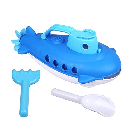 Cndiyald U -Boot -Wasserfahrzeuge mit drehendem hinteren Propeller lustige Gadgets Neuheit Interessantes Spielzeug für Kinder 1Set Blue U -Boot Watercraft Toy von Cndiyald