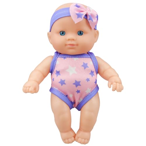 Cndiyald Wasser Babypuppe süße weiche Vinyl Realistische wasserdichte schwimmende Babybadspielzeug mit beweglichen Gelenken und abnehmbaren Badeanzügen Geschenk für Kinder Badepool Badezeit, Puppe Cndiyald Wasser Babypuppe süße weiche Vinyl Realistische wasserdichte schwimmende Babybadspielzeug mit beweglichen Gelenken und abnehmbaren Badeanzügen Geschenk für Kinder Badepool Badezeit, Puppe von Cndiyald
