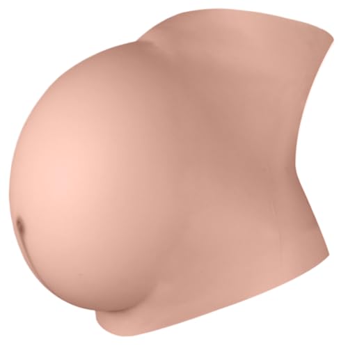 Gefälschte schwangere Bauch 6-8 Monate gefälschte Schwangerschaft Bauch Realistisch Silikon Künstliche Babybeule weiche Haut Berührung tragbarer schwangerer Bauchbody für Schauspieler Performance Gefälschte schwangere Bauch 6-8 Monate gefälschte Schwangerschaft Bauch Realistisch Silikon Künstliche Babybeule weiche Haut Berührung tragbarer schwangerer Bauchbody für Schauspieler Performance von Cndiyald