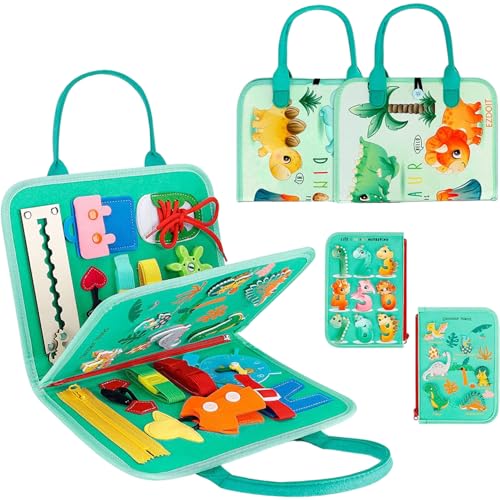 Geschäftiger Board Bildung Montessori fühlte ein geschäftiges Buch für Kleinkind mit dem Griff, um etwas über Ausrüstung, Schnürsenkel, Knöpfe, Reißverschlüsse, Schnallen und mehr zu erfahren, Filzbu Geschäftiger Board Bildung Montessori fühlte ein geschäftiges Buch für Kleinkind mit dem Griff, um etwas über Ausrüstung, Schnürsenkel, Knöpfe, Reißverschlüsse, Schnallen und mehr zu erfahren, Filzbu von Cndiyald
