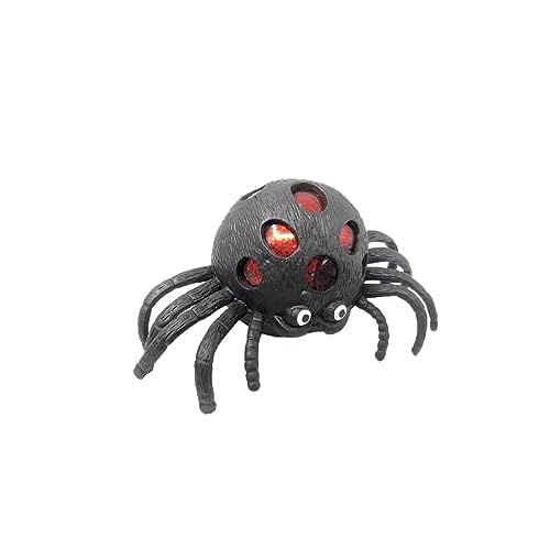 Halloween Spider Toy Creative Mesh Greifen Stressabbau Ball von Cndiyald
