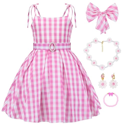 Cnexmin Rosa Prinzessinnenkleid Mädchen Verkleidung Prinzessin Mädchen Cosplay Kostüm mit Zubehör Rosa Kinder Abendkleid Halloween Weihnachten Geburtstag Party Party Karneval Rosa 02-130 Cnexmin Rosa Prinzessinnenkleid Mädchen Verkleidung Prinzessin Mädchen Cosplay Kostüm mit Zubehör Rosa Kinder Abendkleid Halloween Weihnachten Geburtstag Party Party Karneval Rosa 02-130 von Cnexmin