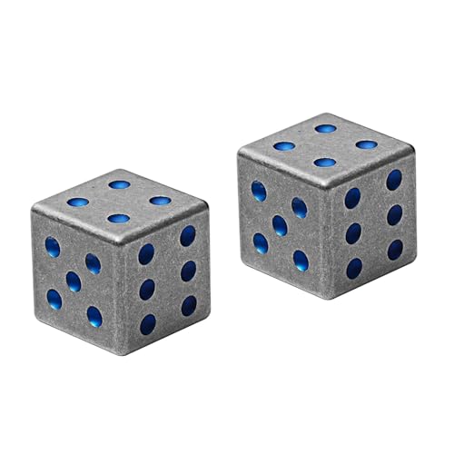Cnrfeoap 2Pack End Entertainment Dices Gaming Dices Perfekt Für Spielversammlungen Keychain Anhänger von Cnrfeoap
