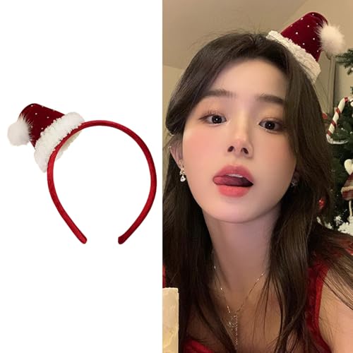 Baumhut Nikolausmütze Stirnband Weihnachten Kopfbedeckung Weihnachtsfeier Foto Requisiten Nikolausmütze Party Kopfbedeckung Cosplay Zubehör Baumhut Nikolausmütze Stirnband Weihnachten Kopfbedeckung Weihnachtsfeier Foto Requisiten Nikolausmütze Party Kopfbedeckung Cosplay Zubehör von Cnrfeoap