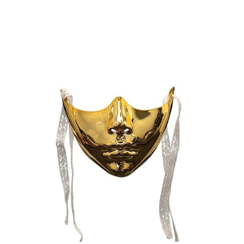 Bemalte Schönheit, Maskerade, Party, ästhetisch, mechanisch, halbes Gesicht, für Halloween, Weihnachten, Cosplay Bemalte Schönheit, Maskerade, Party, ästhetisch, mechanisch, halbes Gesicht, für Halloween, Weihnachten, Cosplay von Cnrfeoap