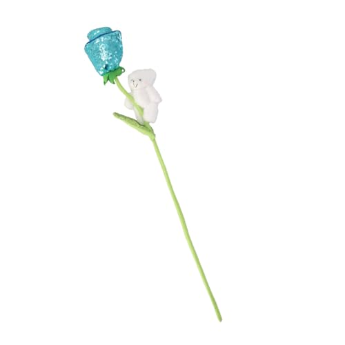 Blumenbär-Plüschtier für Hochzeitsdekoration, bequeme Stofftiere, Accessoire, stilvolles Jubiläumsgeschenk für Paare, Plüschtierpuppe Blumenbär-Plüschtier für Hochzeitsdekoration, bequeme Stofftiere, Accessoire, stilvolles Jubiläumsgeschenk für Paare, Plüschtierpuppe von Cnrfeoap