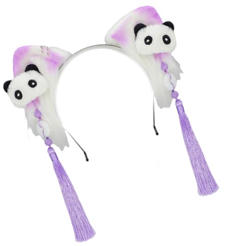 Cartoon-Plüsch-Tierohr-Kopfschmuck für Anime, Cosplay, Anime, modisches Styling-Zubehör, Kostüme, Haarteil, Haar-Accessoire von Cnrfeoap