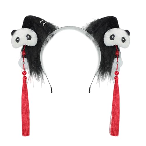 Cartoon-Plüsch-Tierohr-Kopfschmuck für Anime, Cosplay, Anime, modisches Styling-Zubehör, Kostüme, Haarteil, Haar-Accessoire von Cnrfeoap