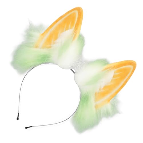 Cnrfeoap Bunnies Kostüm Cosplay Kostüm Kunstpelz Bunnies Ohrstirnbandschwanz Für Halloween Dressing Party Requisiten Kostüme von Cnrfeoap