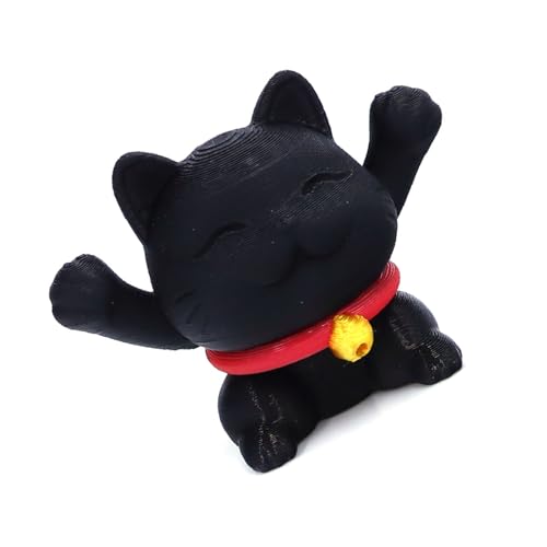 Cnrfeoap Bunte Spiralen Katzen Miniaturfiguren Dekore Erweiterbares Stressabbau Sensorisches Spielzeug Desktop Display Skulptur Spielzeug von Cnrfeoap