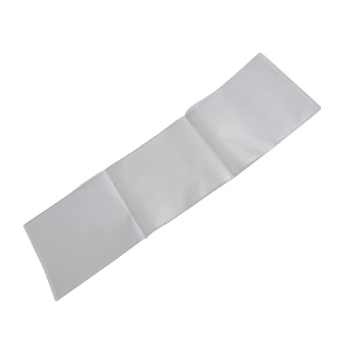 Cnrfeoap Clear PVC Mahjong Kartenhülsenschutzschutzabdeckungen Wasserfestes Hülsenspielzubehör Mahjong Kartenschutzabdeckungen von Cnrfeoap