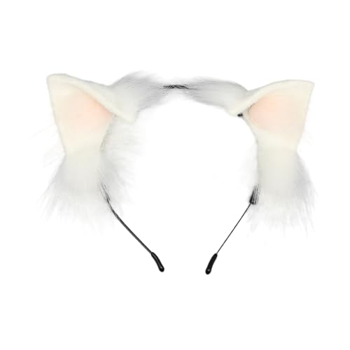 Cnrfeoap Fuchsschwanz, verstellbarer Gürtel, Plüsch, Tierschwanz, Katzenohren, Stirnband, Halloween-Kostüm, Zubehör für Erwachsene, Damen, Herren Cnrfeoap Fuchsschwanz, verstellbarer Gürtel, Plüsch, Tierschwanz, Katzenohren, Stirnband, Halloween-Kostüm, Zubehör für Erwachsene, Damen, Herren von Cnrfeoap