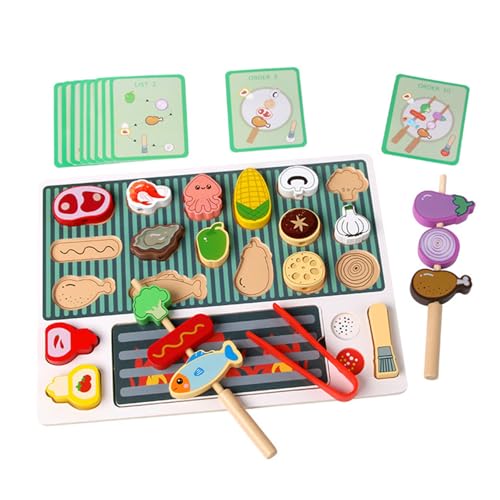 Cnrfeoap Grillgrills Set Holzküche Spielzeug Für Kinder Spielen Essen Und Spielen Pädagogikspielzeug Kleinkind Feinmotor Fähigkeit Küche Spielzeug Cnrfeoap Grillgrills Set Holzküche Spielzeug Für Kinder Spielen Essen Und Spielen Pädagogikspielzeug Kleinkind Feinmotor Fähigkeit Küche Spielzeug von Cnrfeoap