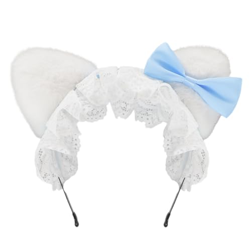 Cnrfeoap Kinder-Haarbänder, niedliches Kätzchen-Haarreif für Halloween, Geburtstag, Foto-Requisiten, lustige Kopfbedeckung, Rollenspiel-Zubehör, Unisex-Kopfschmuck von Cnrfeoap