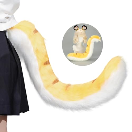 Cnrfeoap Plüsch Cosplay Kopfbedeckung Für Halloween Anime Konventionen Bühnenaufführungen Weiches Leichtes Design Erwachsener Kinder Kostümverstärker Anime Tigers Ohrstirnband von Cnrfeoap