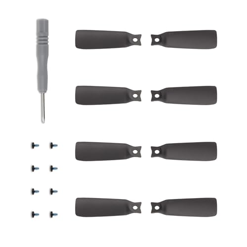 Cnrfeoap Propeller Set Mit Niedrigem Rauschen Von 8 Mit Schraubendreher Für Quadcopters Propeller Für Anfänger Und Professionelle Benutzer von Cnrfeoap