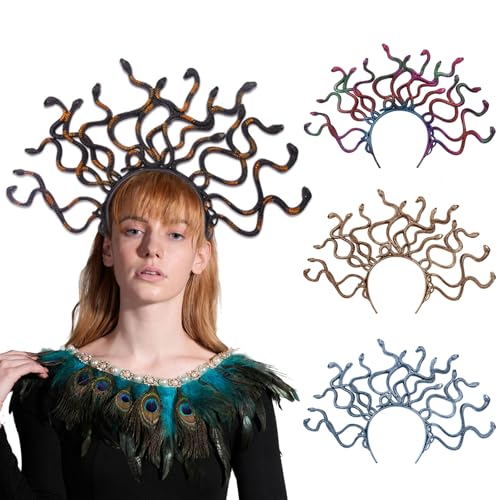 Cnrfeoap Vintage griechischer Mythos antikes Stirnband Halloween Haarband Cosplay Kopfbedeckung Mode Statement Haarteile zur Verschönerung Cnrfeoap Vintage griechischer Mythos antikes Stirnband Halloween Haarband Cosplay Kopfbedeckung Mode Statement Haarteile zur Verschönerung von Cnrfeoap