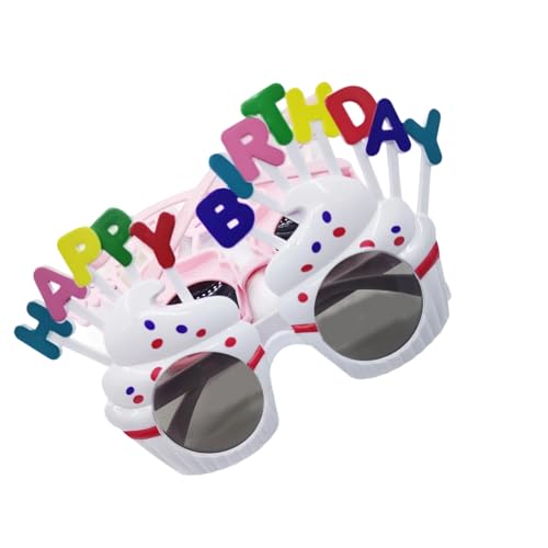 Lustige kreative Kuchenform-Brille, benutzerfreundliche PC-Materialien, Brillen, ideal für empfindliche Haut und alle Altersgruppen, Geburtstagsparty-Zubehör Lustige kreative Kuchenform-Brille, benutzerfreundliche PC-Materialien, Brillen, ideal für empfindliche Haut und alle Altersgruppen, Geburtstagsparty-Zubehör von Cnrfeoap