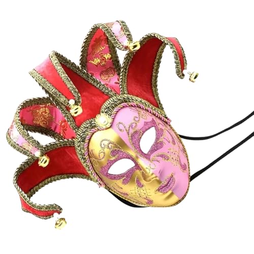 Maskerade Narren Halloween-Kostüm Venezianer Karneval Karneval für Halloween-Party von Cnrfeoap