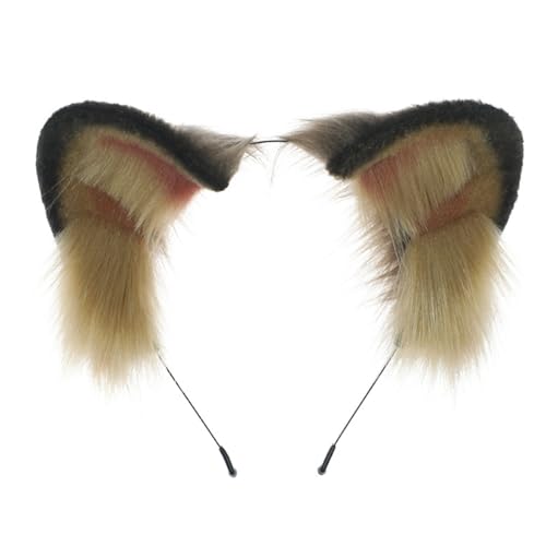 Ohrform Haarband Musik Festivals Anime Charakter Stirnband Erwachsene Plüsch Kopfschmuck Karneval Cosplay Requisiten Uni von Cnrfeoap