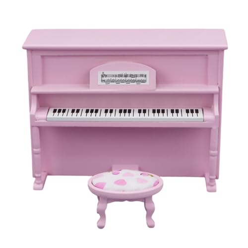 Cnrfeoap Pädagogische Puppenhäuser Miniatur Klavierspielzeug So Tun Würde Accessoires Gartenmodell Rollenspiel Spielen von Cnrfeoap