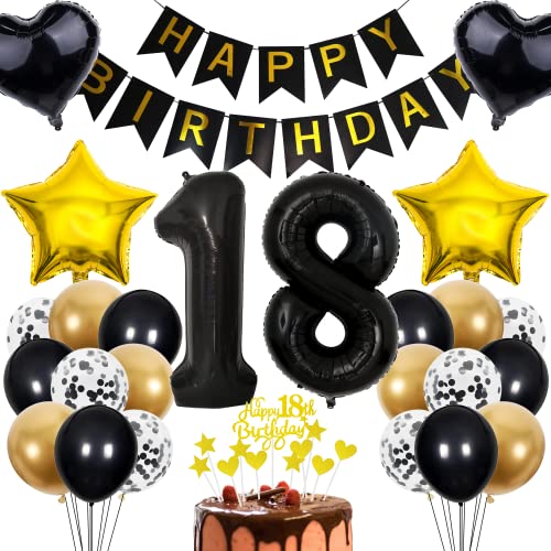 Cnrose Deko 18. Geburtstag Junge Tortendeko 18 Geburtstag Mädchen Junge Deko Geschenk für 18. Geburtstag Junge Rosegold Geburtstag 18 Junge 18 jahre Geburtstag deko Ballon 18 Geburtstag 18 jahre Junge Cnrose Deko 18. Geburtstag Junge Tortendeko 18 Geburtstag Mädchen Junge Deko Geschenk für 18. Geburtstag Junge Rosegold Geburtstag 18 Junge 18 jahre Geburtstag deko Ballon 18 Geburtstag 18 jahre Junge von Cnrose