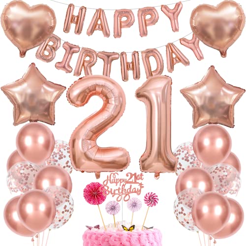 Deko 21. Geburtstag Mädchen Tortendeko 21 Geburtstag Mädchen Deko Geschenk für 21. Geburtstag Mädchen Rosegold Geburtstag 21 Mädchen 21 jahre Geburtstag deko Ballon 21 Geburtstag 21 jahre Mädchen Deko 21. Geburtstag Mädchen Tortendeko 21 Geburtstag Mädchen Deko Geschenk für 21. Geburtstag Mädchen Rosegold Geburtstag 21 Mädchen 21 jahre Geburtstag deko Ballon 21 Geburtstag 21 jahre Mädchen von Cnrose