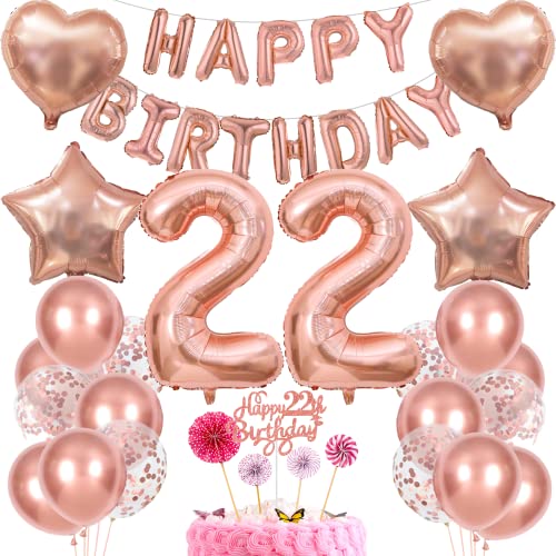 Deko 22. Geburtstag Mädchen Tortendeko 22 Geburtstag Mädchen Deko Geschenk für 22. Geburtstag Mädchen Rosegold Geburtstag 22 Mädchen 22 jahre Geburtstag deko Ballon 22 Geburtstag 22 jahre Mädchen Deko 22. Geburtstag Mädchen Tortendeko 22 Geburtstag Mädchen Deko Geschenk für 22. Geburtstag Mädchen Rosegold Geburtstag 22 Mädchen 22 jahre Geburtstag deko Ballon 22 Geburtstag 22 jahre Mädchen von Cnrose