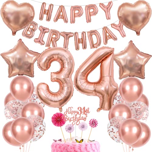 Deko 34. Geburtstag Frau Tortendeko 34 Geburtstag Frauen Deko Geschenk für 34. Geburtstag Frau Rosegold Geburtstag 34 Frauen 34 jahre Geburtstag deko Ballon 34 Geburtstag 34 jahre Frau Deko 34. Geburtstag Frau Tortendeko 34 Geburtstag Frauen Deko Geschenk für 34. Geburtstag Frau Rosegold Geburtstag 34 Frauen 34 jahre Geburtstag deko Ballon 34 Geburtstag 34 jahre Frau von Cnrose