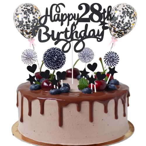 Tortendeko 28 Geburtstag Deko Kuchen Topper 28 Kuchen Deko 28 Geburtstag Mann Happy Birthday 28 Tortendeko 28 Jahre Mann Frau Kuchendeko 28. Geburtstag Mann Schwarz Tortendeko 28. Geburtstag Mann Frau von Cnrose