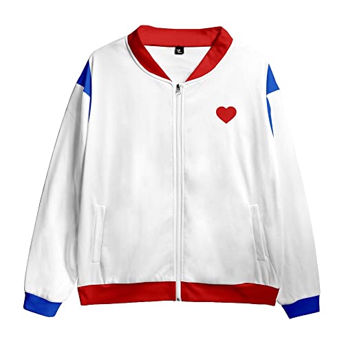 Cnulaueu All of Us Are Dead Kostüm Yoon Gwi nam Jacke Schuluniform Halloween Outfits Reißverschluss Sportkleidung Anzüge (Jacke 1, 3XL) von Cnulaueu