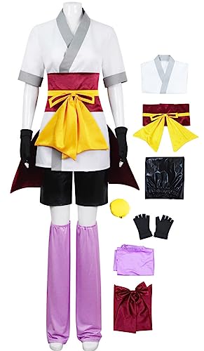 Cnulaueu Erwachsene HUNTER HUNTER Cosplay Kostüm Anzug Anime Manga Halloween Outfit Killua Zoldyck GON Shirt Jacke Full Set (Machi, M) von Cnulaueu