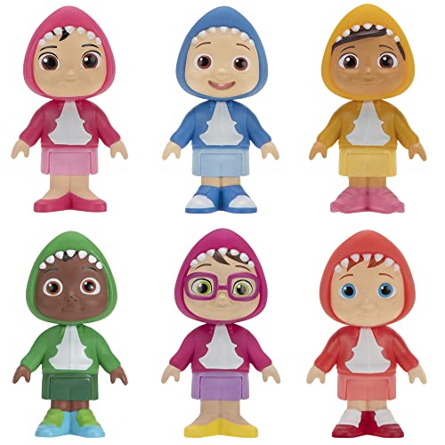 CoComelon 6 Figure Pack (Family & Friends) (Shark Theme) CMW0046 von CoComelon