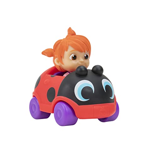 CoComelon YoYo Marienkäfer-Mini-Fahrzeug – mit integriertem YoYo im Marienkäfer-Spielzeugauto – Spielzeug für Kinder, Kleinkinder und Vorschüler von CoComelon