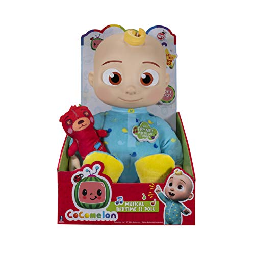 CoComelon BANDAI WT80114AZ Musikalische Bedtime JJ Puppe Vorschullernen, Mehrfarbig von CoComelon