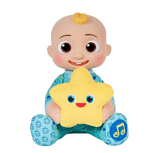 CoComelon Peek-A-Boo JJ 25,4 cm Plüschfigur – mit Lieblingslied, Sätzen und Geräuschen – Spielen Sie Peek-A-Boo mit JJ – Spielzeug für Vorschule und Kinder – Amazon Exclusive von CoComelon