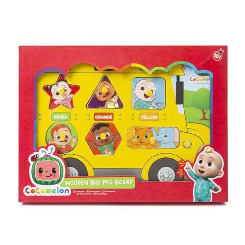 CoComelon Puzzle aus Holz, Autobus von CoComelon