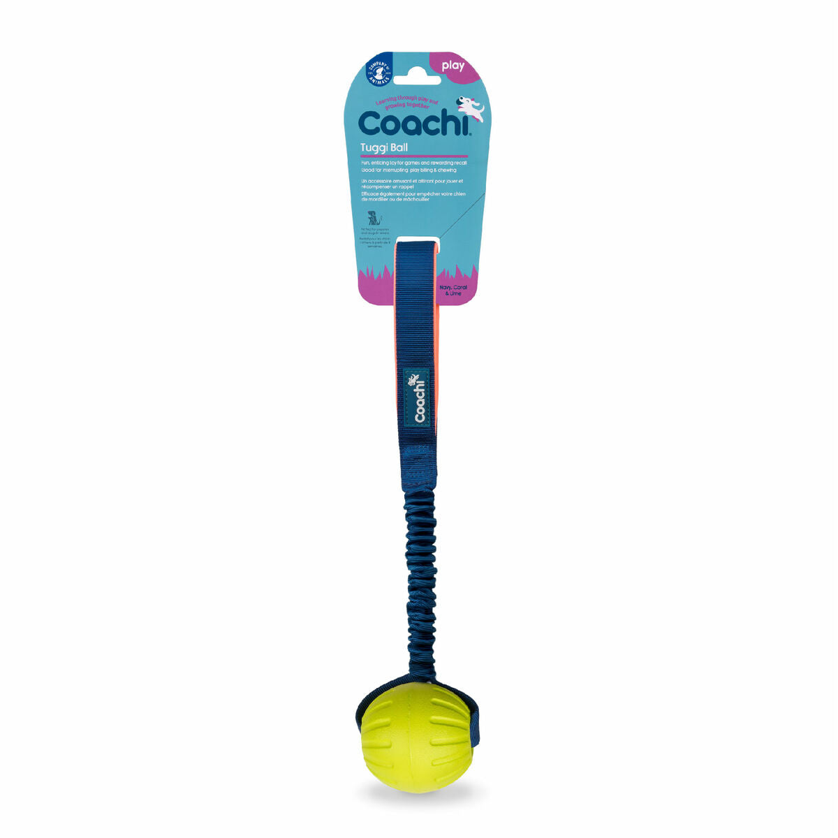 Trainingsspielzeug Coachi TUGGI BALL Blau von Coachi