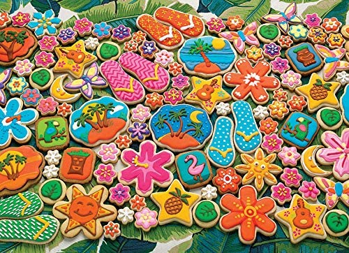 Cobble Hill Tropical Cookies 1000 Teile Puzzle Cobble-Hill-80330 von Cobble Hill