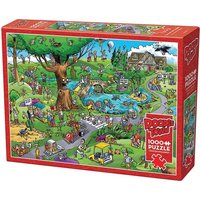 Verrückter Golfplatz 1000 Teile von Cobble Hill Puzzles