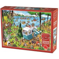 Verrückter Campingplatz 1000 Teile Verrückter Campingplatz 1000 Teile von Cobble Hill Puzzles
